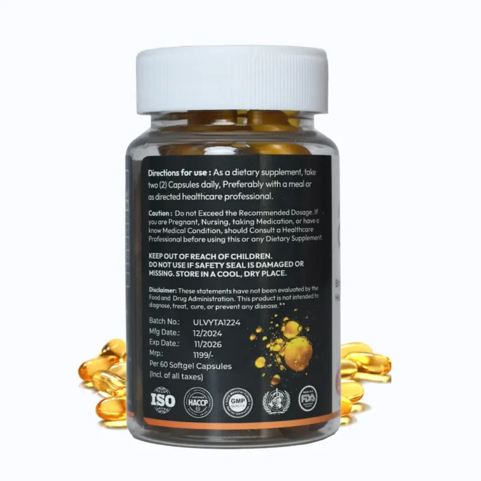 Omega-3 1500mg Capsules with Fish oil-3